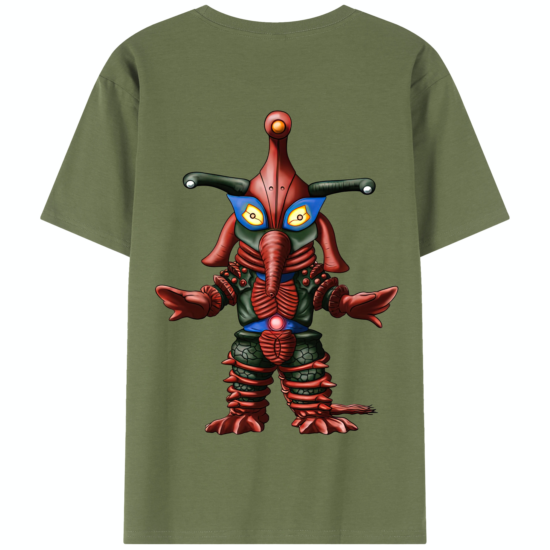 （画像用） ウルトラマン Ultraman 綿100％半袖Tシャツ（背面プリント）